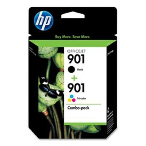 New, Pre-Owned - HP 901 Black & Tri-Color Ink Cartridge