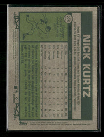 2026 Topps Heritage Chrome Nick Kurtz #275
