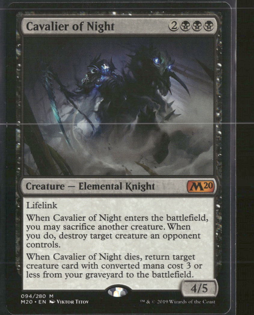 The List Reprints Cavalier of Night #094/280