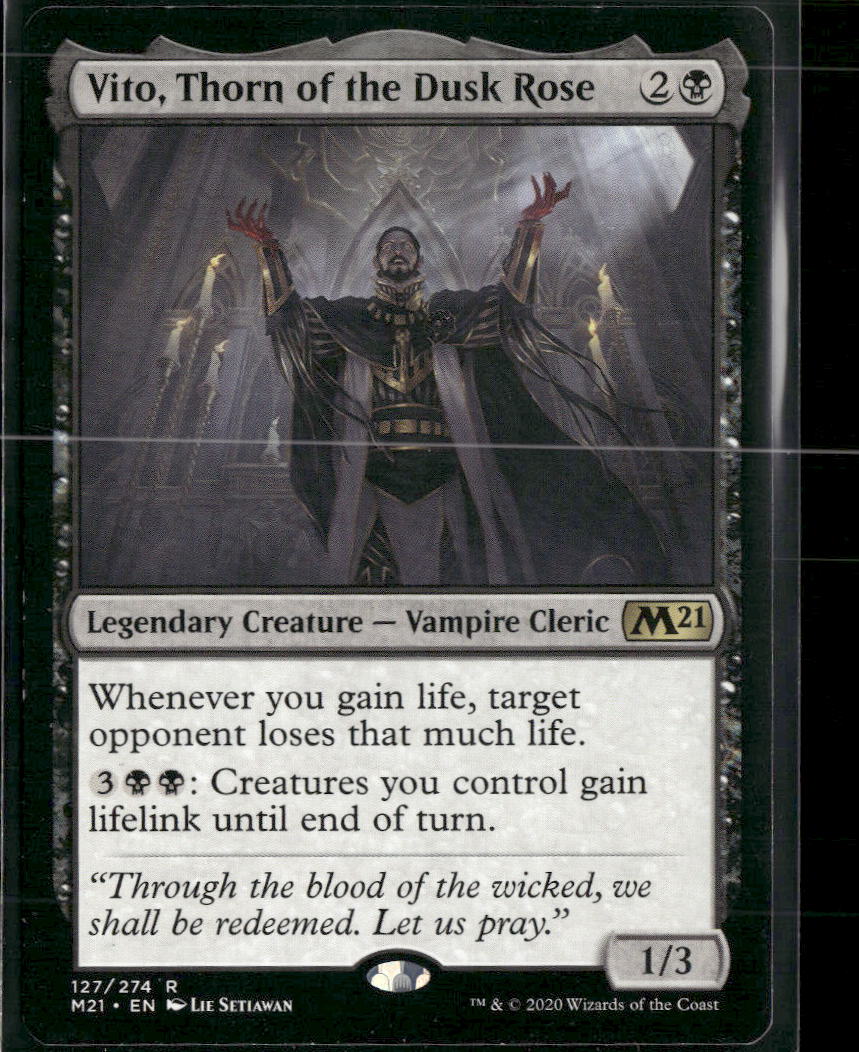 Core Set 2021 Vito, Thorn of the Dusk Rose #127