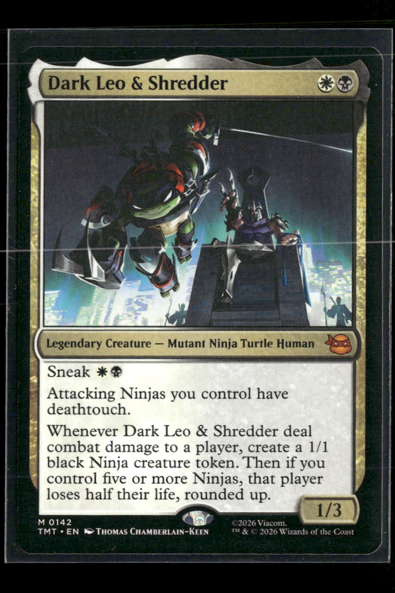 Teenage Mutant Ninja Turtles Dark Leo & Shredder #142