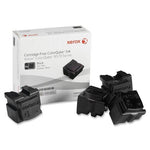 New, Pre-Owned - Xerox ColorQube 8570 / 8580 Black Solid Ink Pack (4 Sticks) (108R00930)