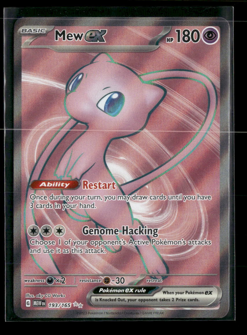 SV: Scarlet & Violet 151 Mew ex #193/165