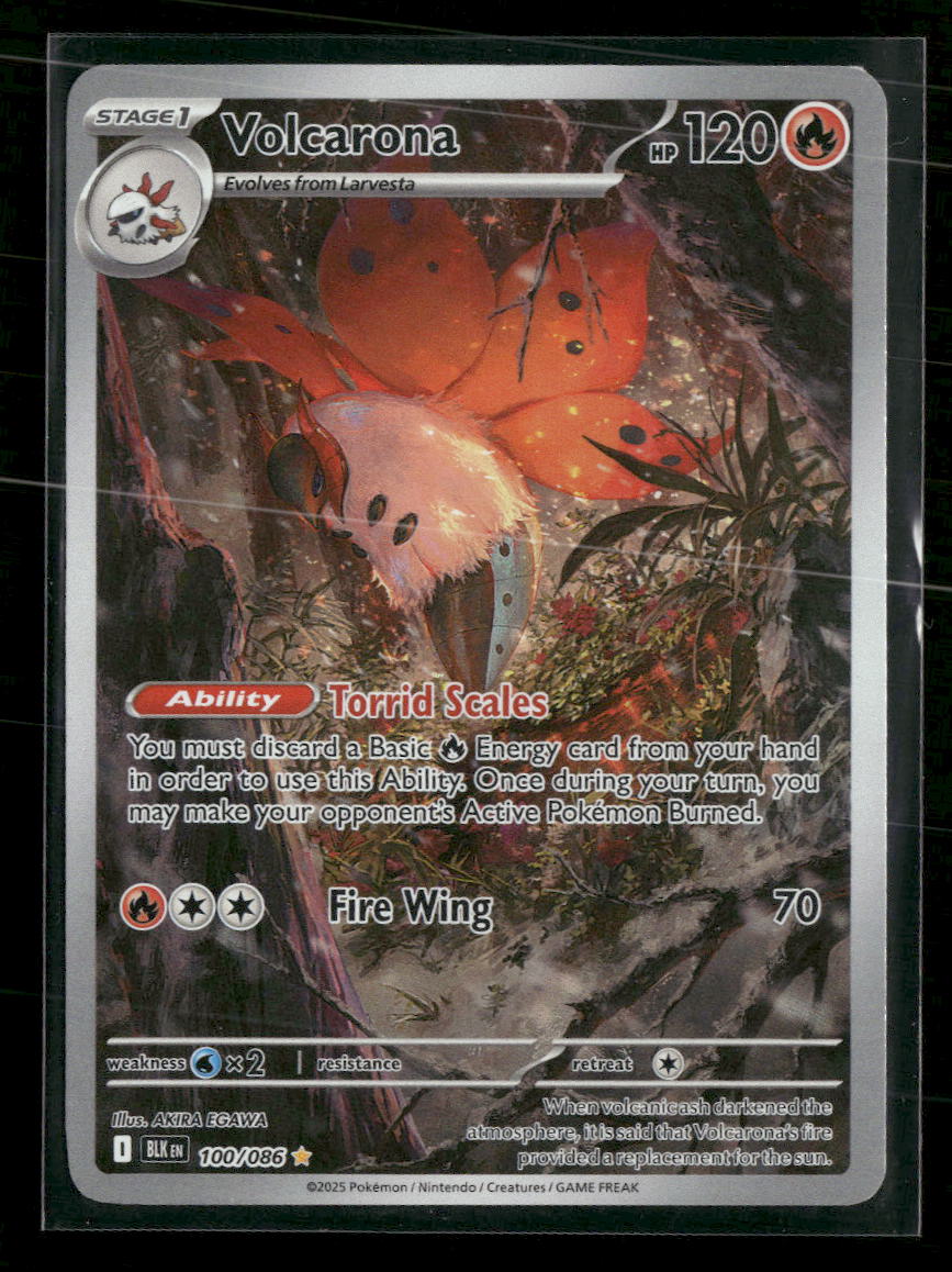 SV: Black Bolt Volcarona #100/086