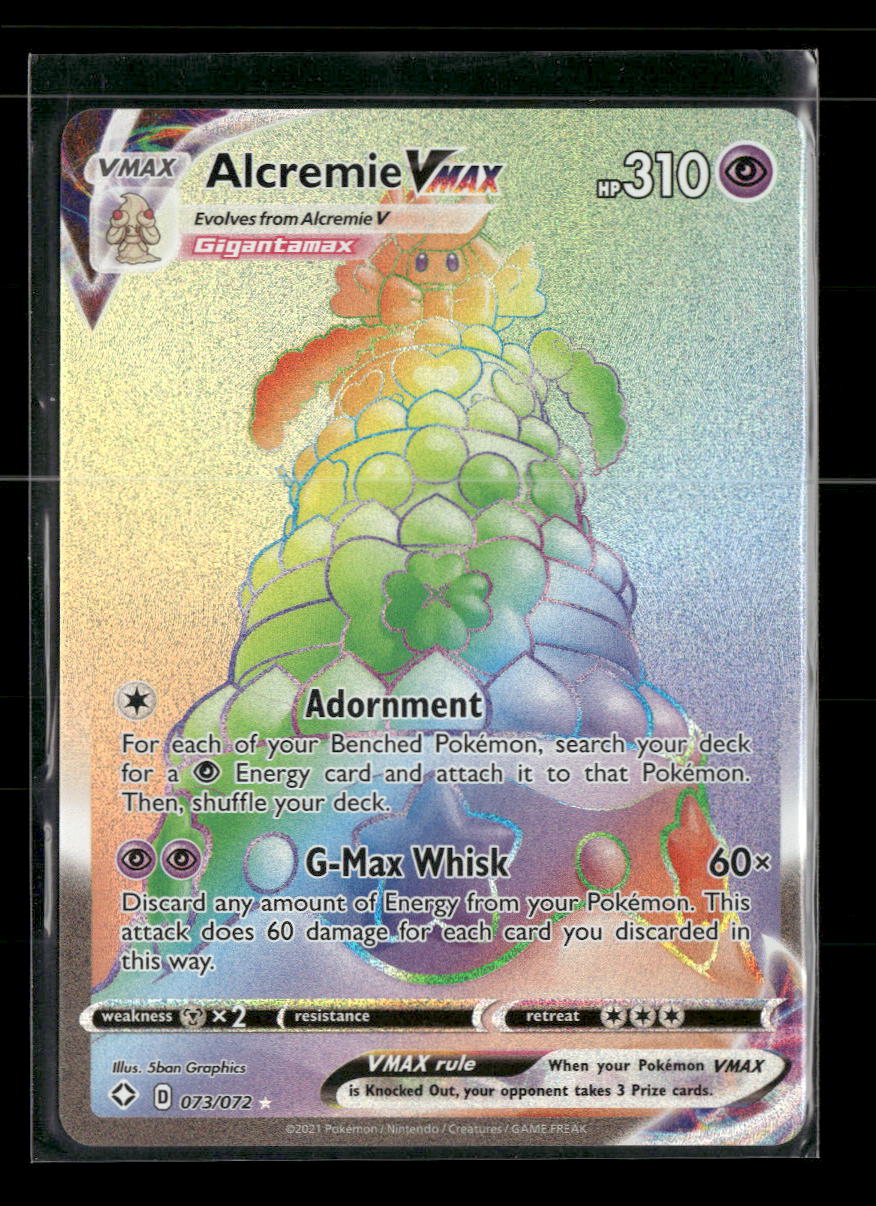 Shining Fates Alcremie VMAX (Secret) #073/072