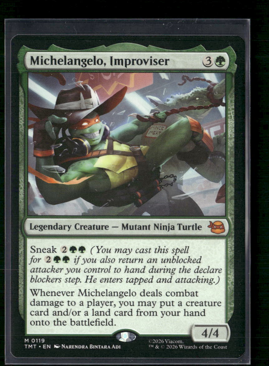 Teenage Mutant Ninja Turtles Michelangelo, Improviser #119