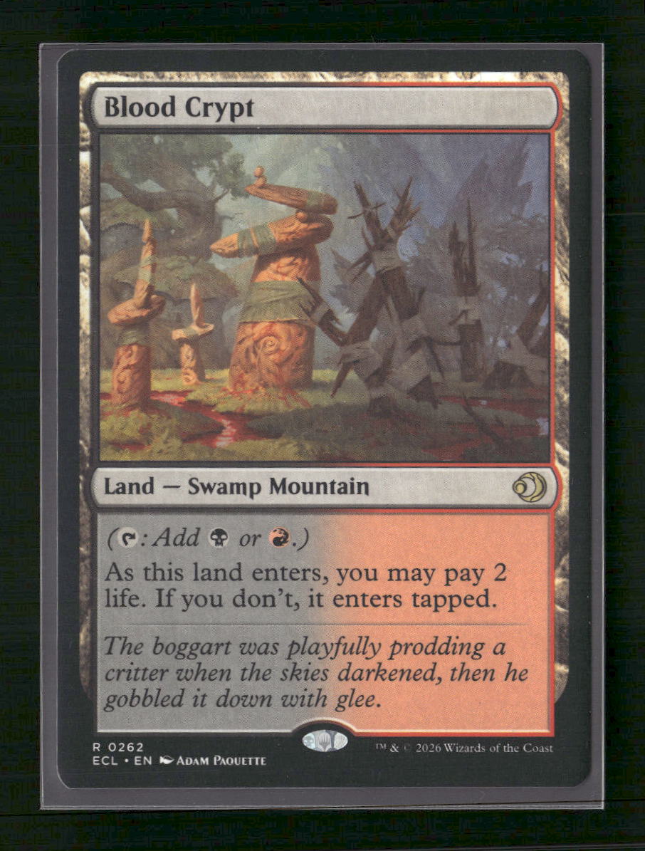 Lorwyn Eclipsed Blood Crypt #262