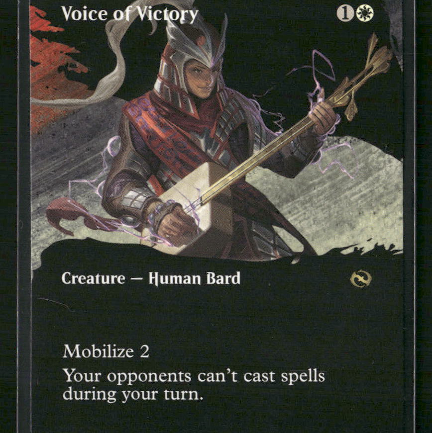 Tarkir: Dragonstorm Voice of Victory (Borderless) #331
