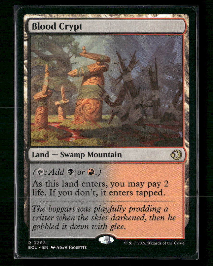 Lorwyn Eclipsed Blood Crypt #262