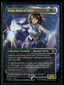 FINAL FANTASY Yuna, Hope of Spira (Borderless) (Chocobo Track Foil) #571