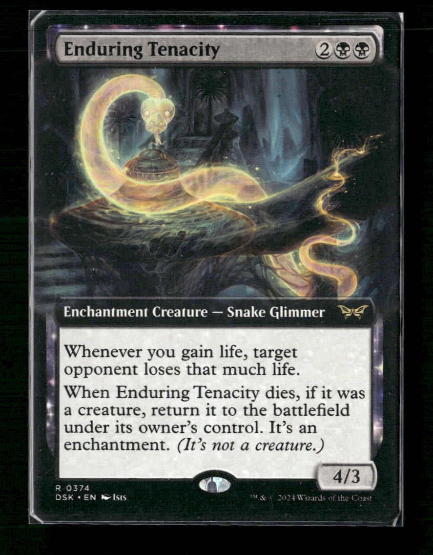 Duskmourn: House of Horror Enduring Tenacity (Extended Art) #374