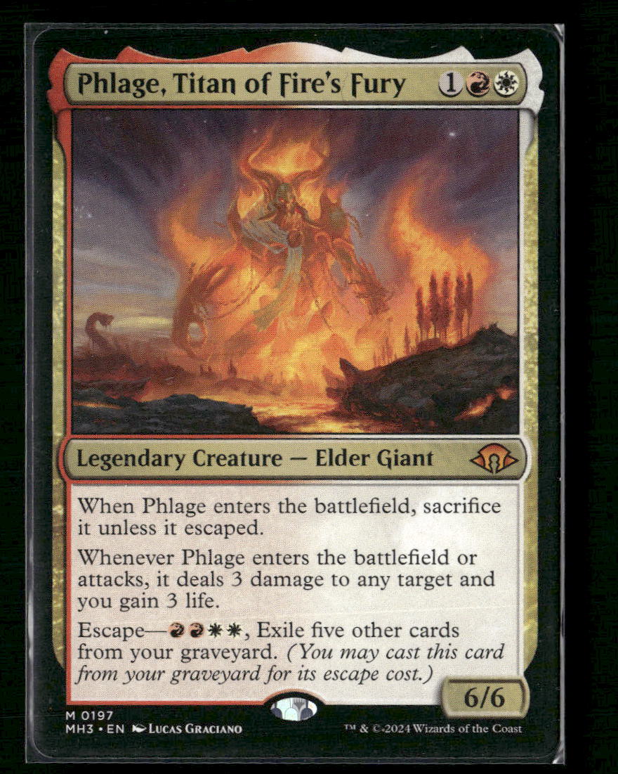 Modern Horizons 3 Phlage, Titan of Fire's Fury #197
