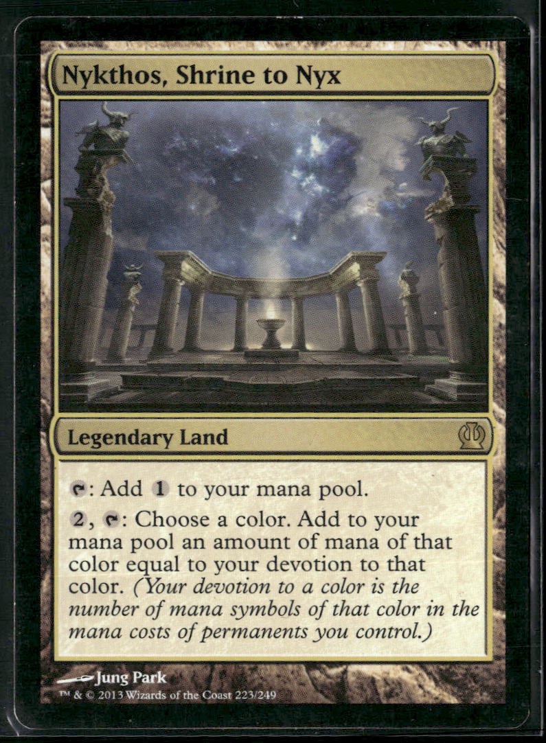 Theros Nykthos, Shrine to Nyx #223