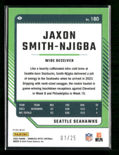 2024 Donruss Optic Black Pandora Jaxon Smith-Njigba #/25 #180