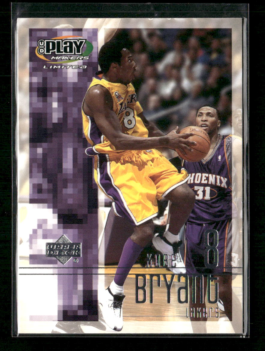 2001-02 UD PlayMakers Limited Kobe Bryant #39