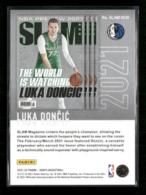 2021-22 Hoops Slam Luka Doncic #SLAM 230