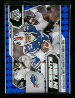 2025 Panini Mosaic Moments In Time Mosaic Blue Josh Allen #/99 #15
