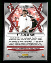 2025 Panini Phoenix Base Autographs Lazer Prizm Kyle Shanahan #/25 Auto #120