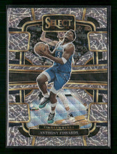 2023-24 Panini Select Elephant Prizms Concourse Anthony Edwards #37