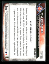 2016 Topps Update Gold Kyle Schwarber #/2016 #US138