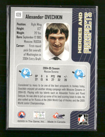 2005-06 In The Game Heroes and Prospects Alexander Ovechkin #109