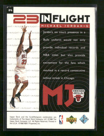 1998 Upper Deck Michael Jordan Living Legend In-Flight Michael Jordan #IF6