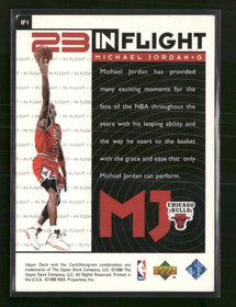 1998 Upper Deck Michael Jordan Living Legend In-Flight Michael Jordan #IF1