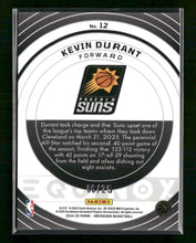 2024-25 Panini Obsidian Equinox Electric Etch Green Flood Kevin Durant #/25 #12