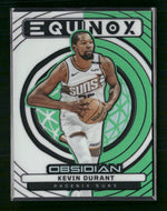 2024-25 Panini Obsidian Equinox Electric Etch Green Flood Kevin Durant #/25 #12