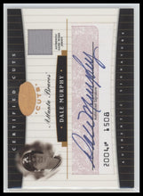 2004 Leaf Certified Check Signature Material Red Dale Murphy #/25 #CC-17