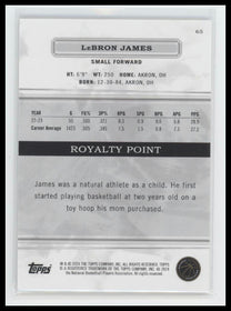 2023-24 Topps Royalty LeBron James #/99 #65