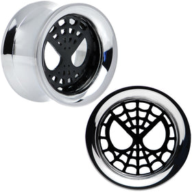 5/8 Licensed Spider-Man Steel Screw Fit Tunnel Plugs Set