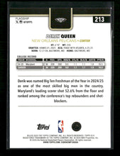 2025-26 Topps Blackout Derik Queen Rookie #213