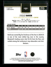 2025-26 Topps Blackout Derik Queen Rookie #213