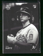 2025 Topps Black & White Nick Kurtz #004