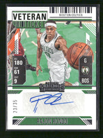 2024-25 Panini Silhouette Veteran Season Ticket Rajon Rondo #/35 Auto #VST-RAJ