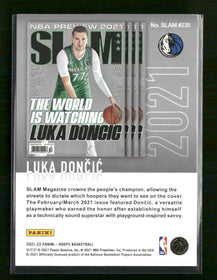 2021-22 Hoops Slam Luka Doncic #SLAM 230