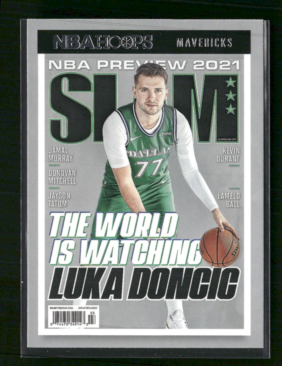 2021-22 Hoops Slam Luka Doncic #SLAM 230