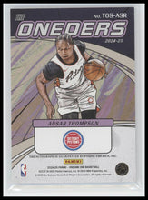 2024-25 Panini The Oneders Signatures Ausar Thompson #/99 #TOS-ASR