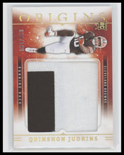 2025 Panini Origins Rookie Jumbo Jerseys Quinshon Judkins #/199 #RJY-QJS