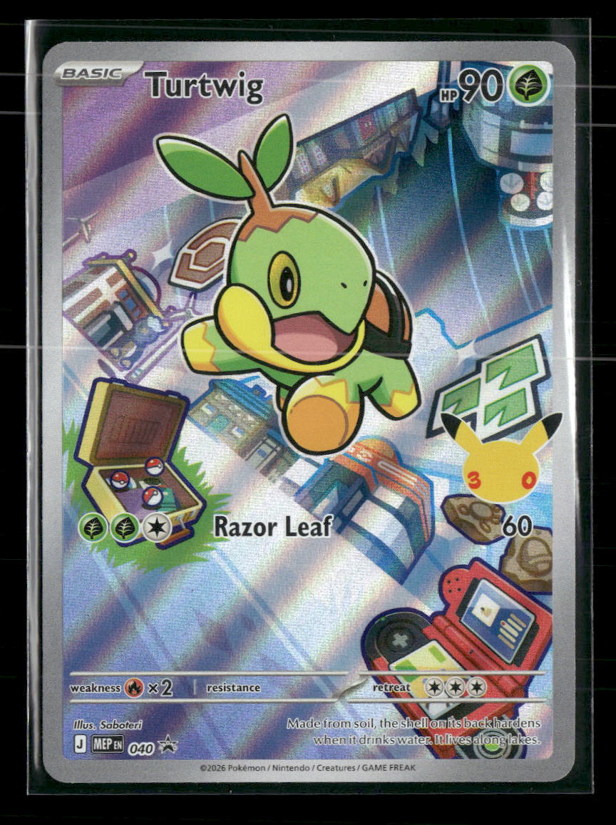 ME: Mega Evolution Promo Turtwig #040