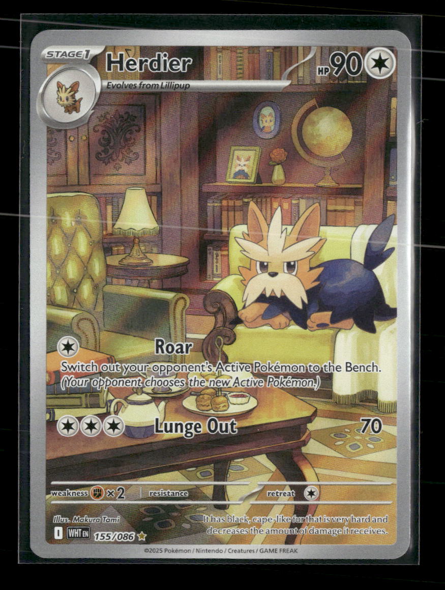 SV: White Flare Herdier #155/086