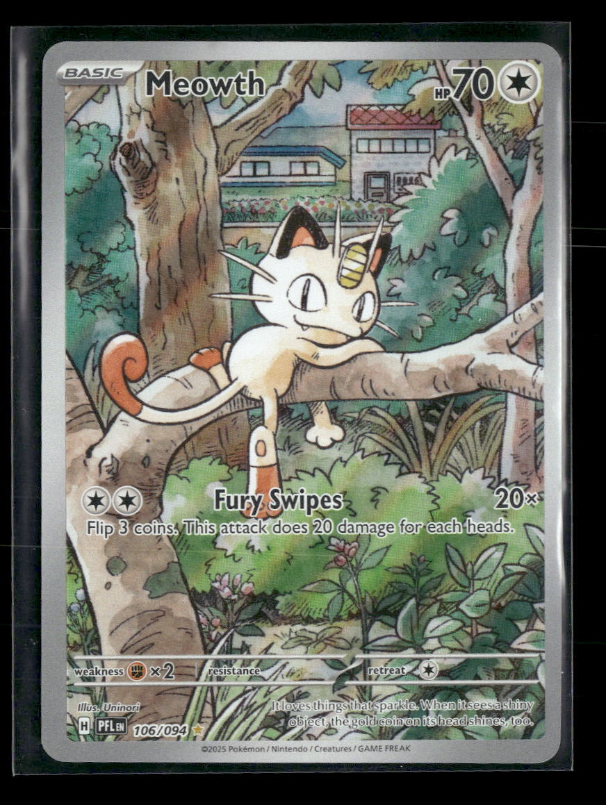 ME02: Phantasmal Flames Meowth #106/094