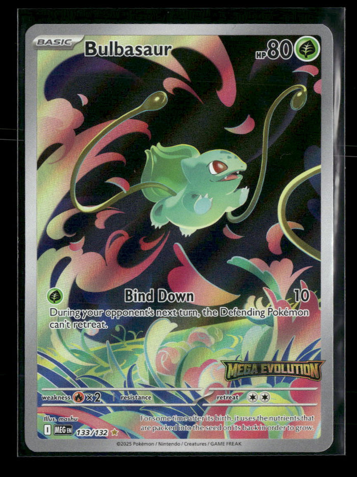 Bulbasaur (Mega Evolution Stamp) #133/132