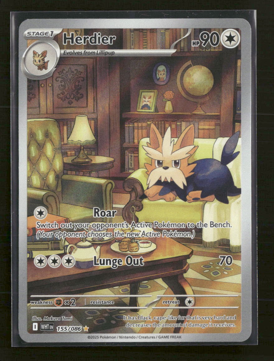 SV: White Flare Herdier #155/086