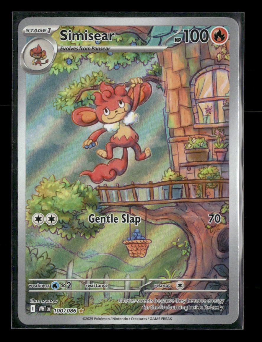 SV: White Flare Simisear #100/086