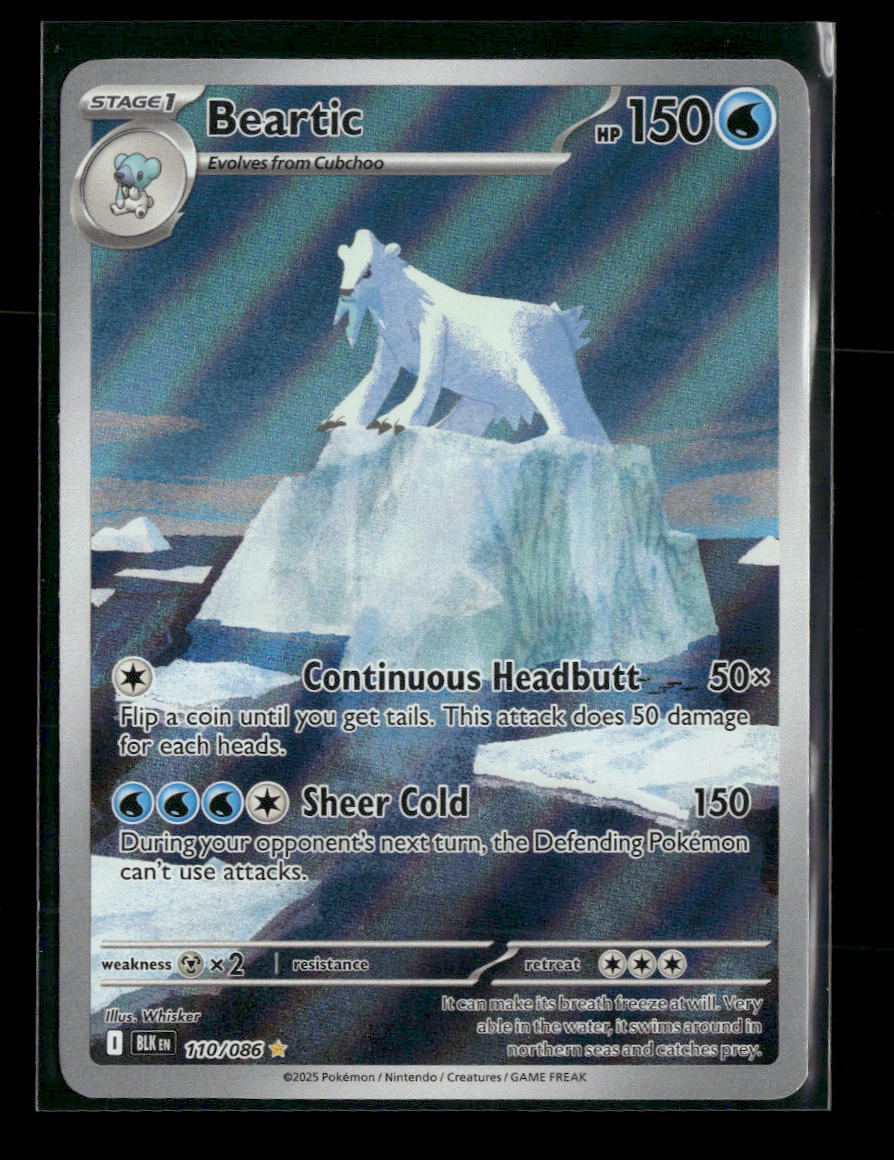SV: Black Bolt Beartic #110/086