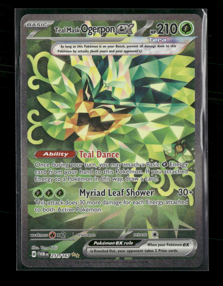 SV06: Twilight Masquerade Teal Mask Ogerpon ex #211/167