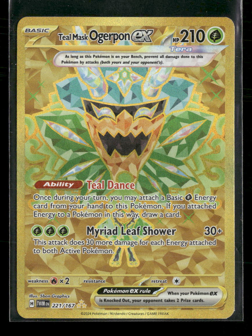 SV06: Twilight Masquerade Teal Mask Ogerpon ex #221/167