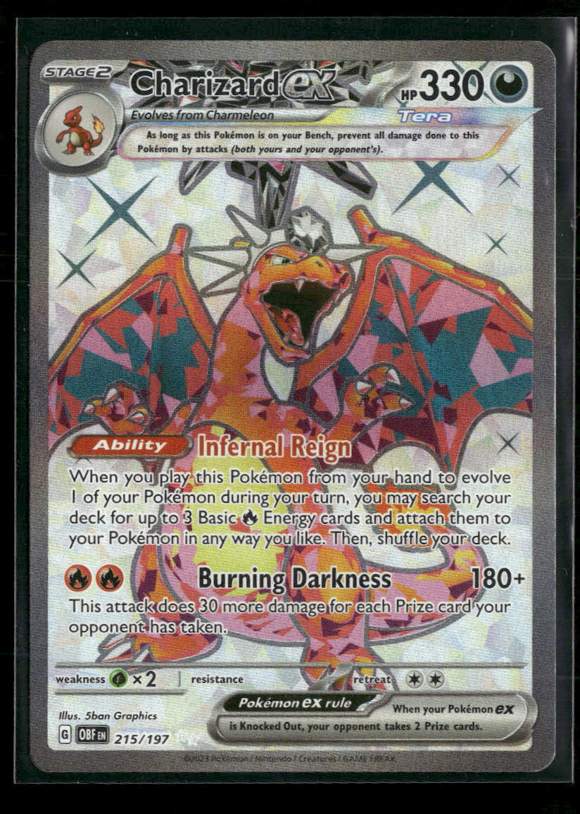 SV03: Obsidian Flames Charizard ex #215/197